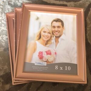 Rose Gold Picture Frames 8x10